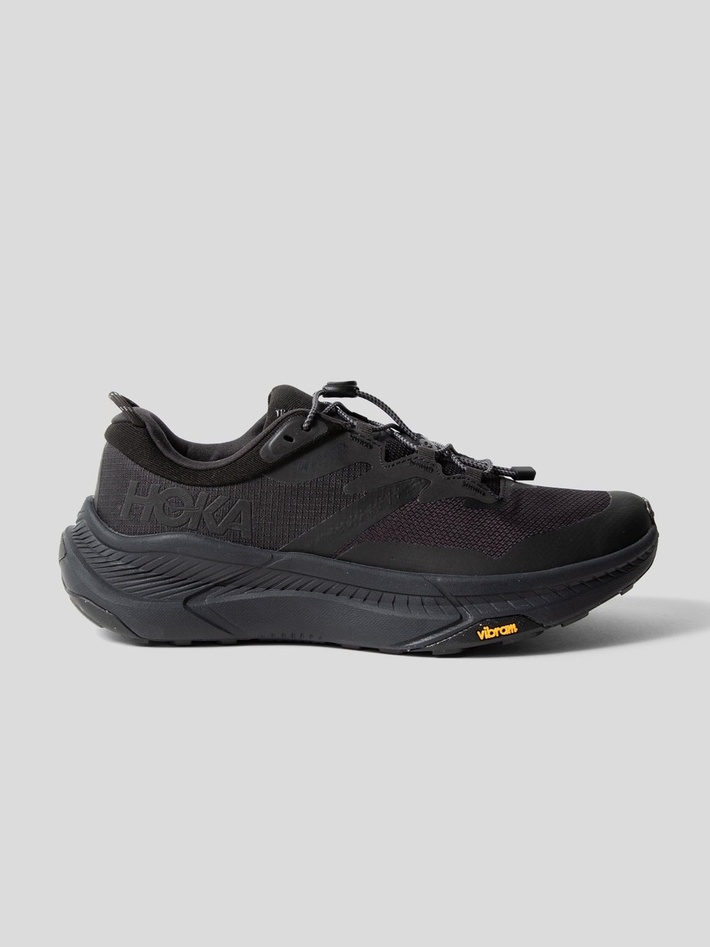 Hoka Transport Black Hiking Shoes GTX